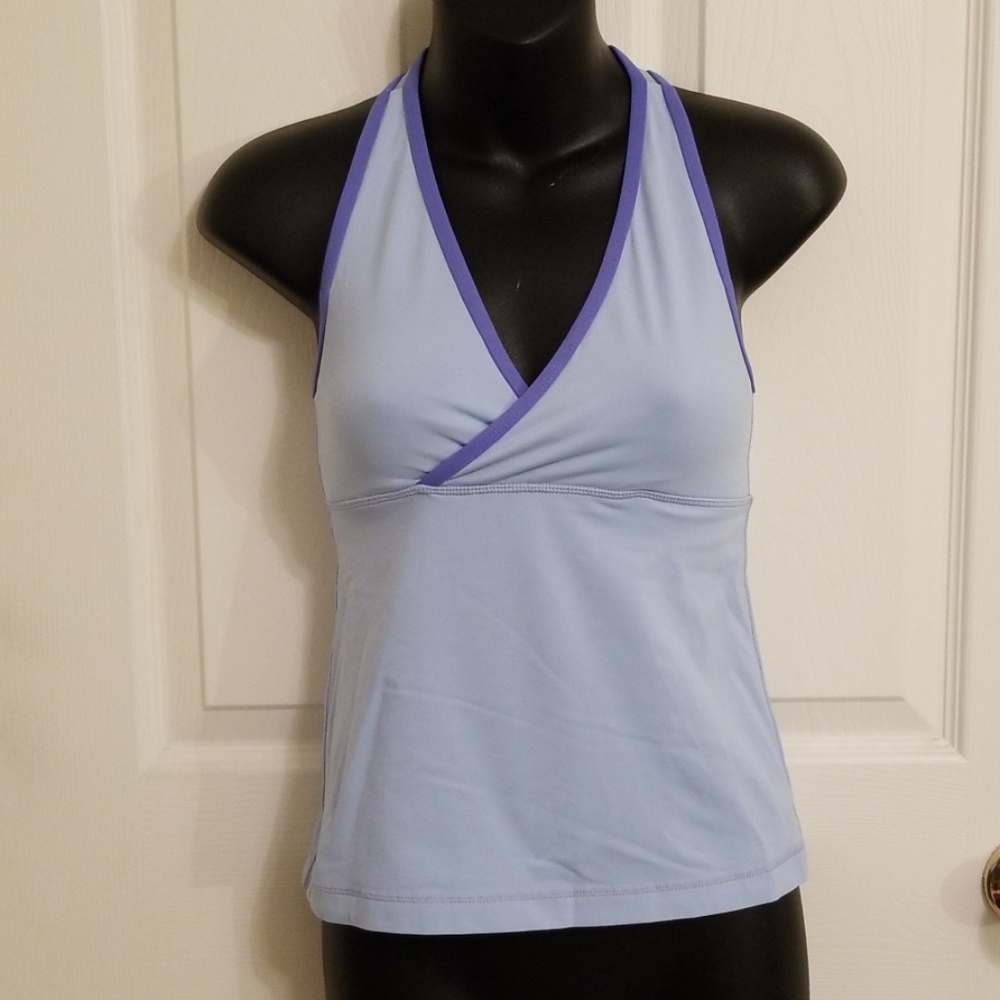 Lululemon Mesh Racerback Tank Blue Size 6